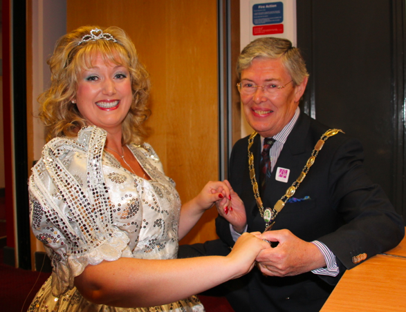 The Fairy Godmother and Mayor join forces to ensure a great panto season at Camberley Theatre.