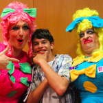 Robby tries to get the ugly sisters onboard for a fundraising frenzy over panto season and succeeded!