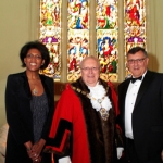 The Mayor & Mayoress of Surrey Heath 2010-2011 with Andrew Morris CEO of Frimley Park Hospital at The Mayors retreat.