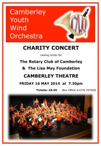 May Concert Charity Poster