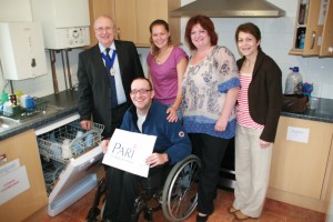 Cllr May keeps his promise to Parity