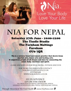 Nia Groove Flyer